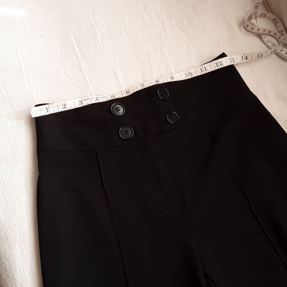 Black Pants with Front Seam - Picture 3 of 9